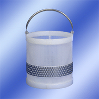 12 x 12 Polypro Baskets with Stainless Steel Handles & Stainless Steel Girth Supports (#MSC900)